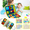 Montessori Felt Sensory Travel Busy Board
