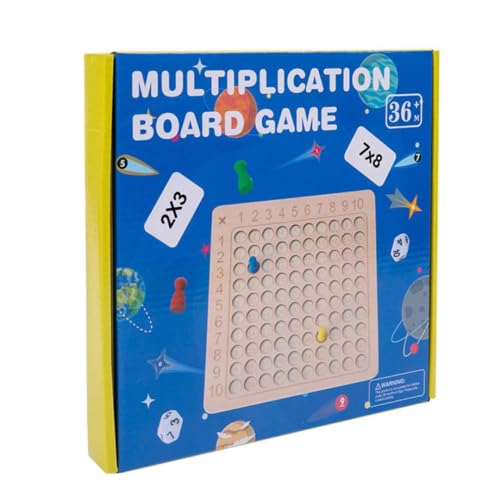 Montessori Wooden Multiplication Board Game