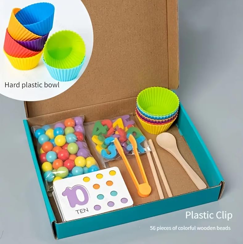 Montessori Wooden Math Enlightenment Set (36 pcs)