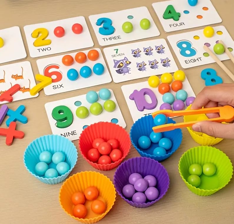 Montessori Wooden Math Enlightenment Set (36 pcs)